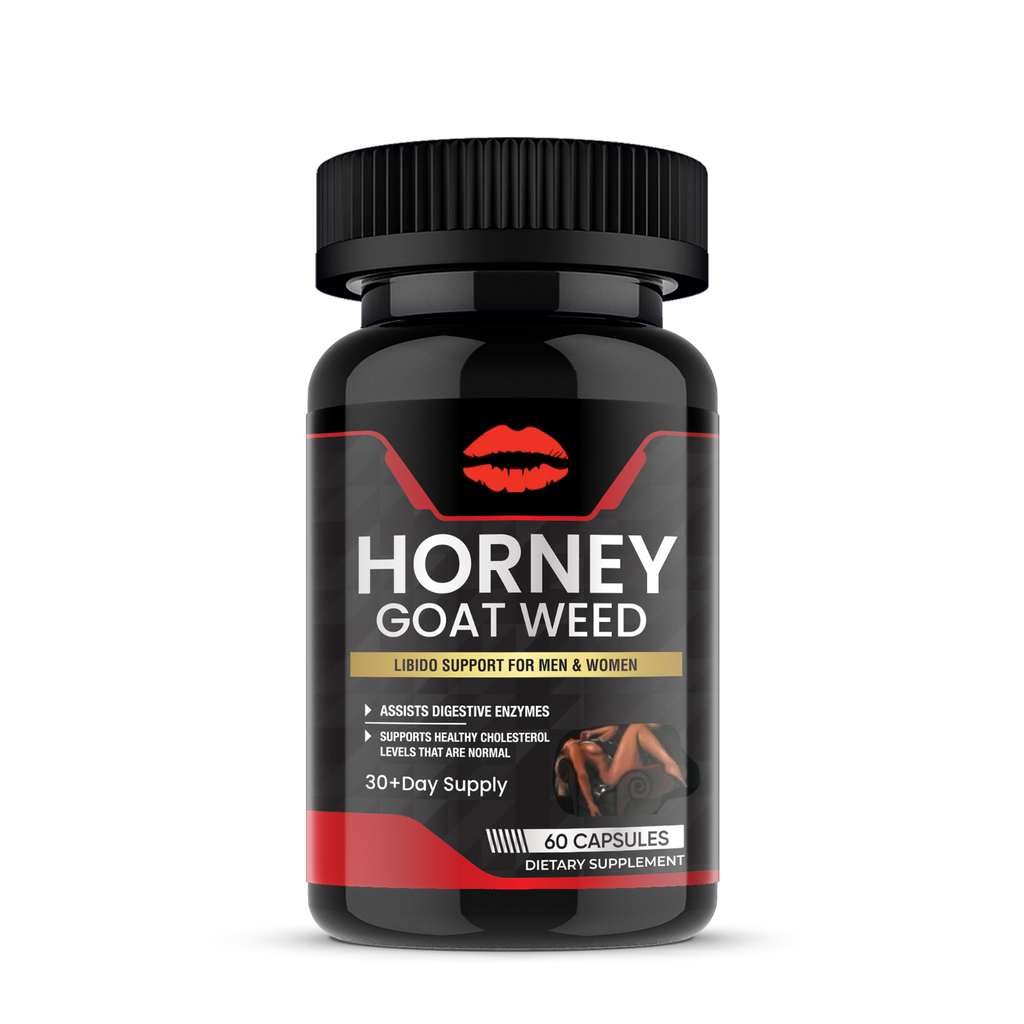 Premium Natural Horny Goat Weed Supplement for Enhance Performance